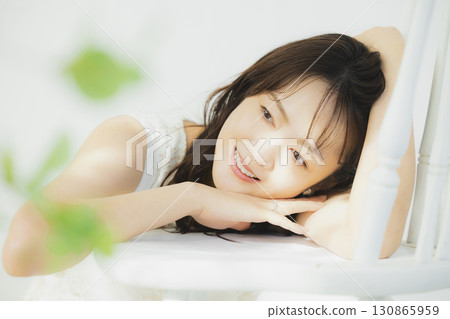 Cute woman in her 40s 130865959