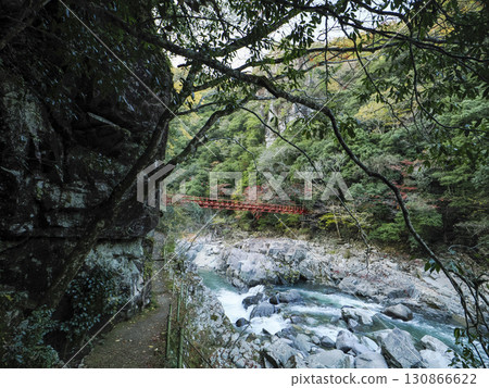 Mountain stream of Chomonkyo Gorge Mountain stream of Chomonkyo Gorge 130866622