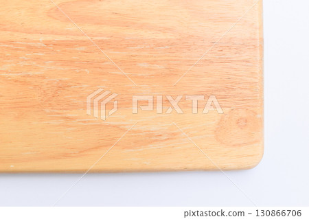 brown wooden tray isolated on white background brown wooden tray isolated on white background 130866706