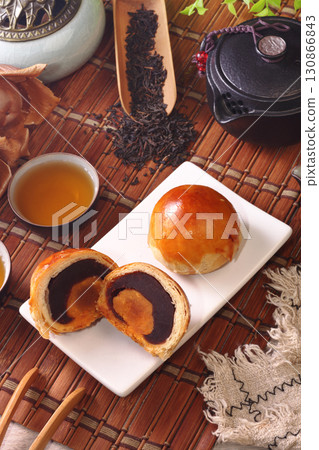 Egg yolk cakes   130866843