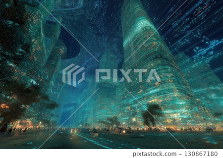 人工智慧、大數據、太空、人類、生命、網絡 130867180