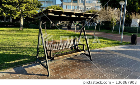 place to rest on a bench. High quality photo 130867908