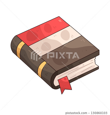 illustration of Indonesia Independence History Book 130868103