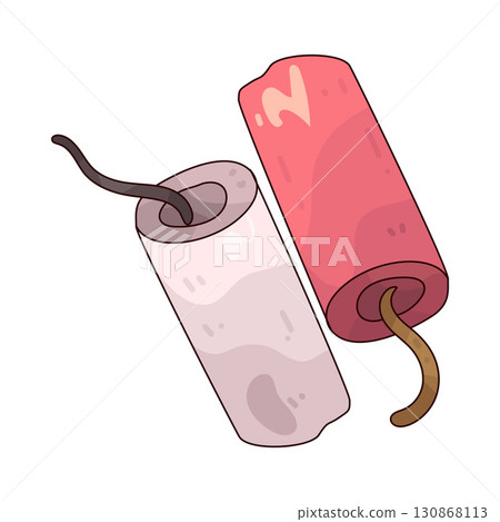 illustration of Firecracker illustration of Firecracker 130868113
