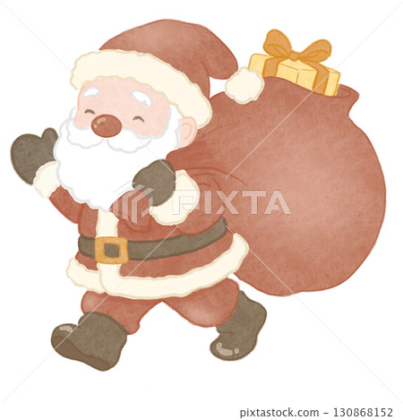 Santa Claus carrying presents Santa Claus carrying presents 130868152