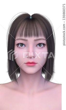 女人的臉的特寫 女人的臉的特寫 130868371