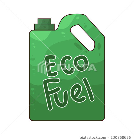 illustration of eco fuel 130868656