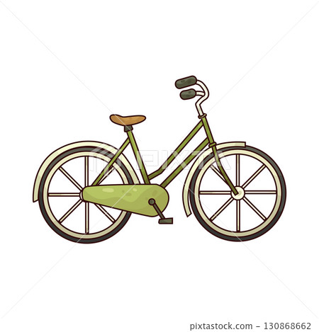 illustration of bicycle 130868662