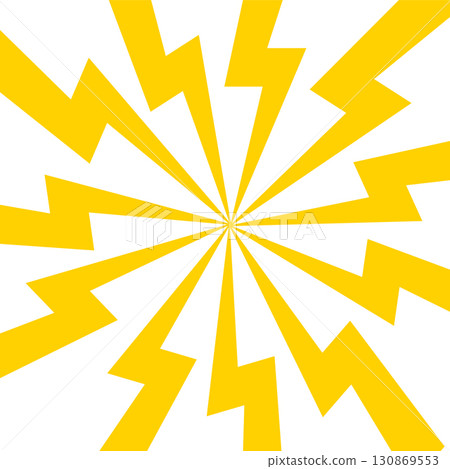 Screentone Lightning Pattern Background Screentone Lightning Pattern Background 130869553