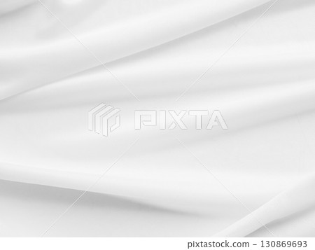 White Fabrick Cloth Background Gradient Color Pattern Silk Luxury Cotton Sheet Material Satin Material Linen Surface Canvas Abstract Weave Fashion Wallpaper Textile Vintage Backdrop Smooth Card Modern 130869693