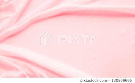 Silk Pink Background Cloth Mockup Beauty Abstract Soft Tableclcoth Curtain Wave Sheet Texture Template Premium Linen Display Gradient Satin Clothing Fabric Poster Backdrop Presentaion Luxury Silky. 130869696