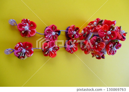 妻見細工梅花髮飾 妻見細工梅花髮飾 130869763