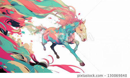 Running horses Running horses 130869848