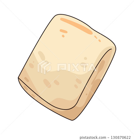 illustration of hand towel 130870622