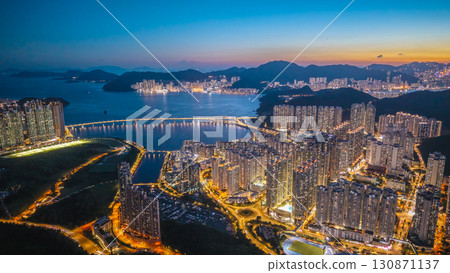 Sept 13 2022 Modern Residential Buildings in Tseung Kwan O 130871137