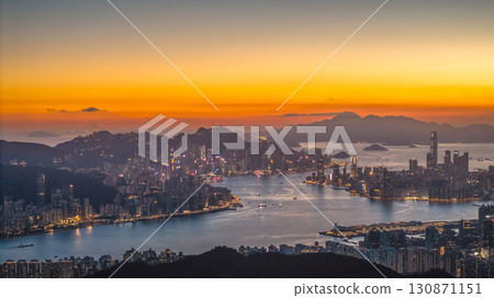 Sept 13 2025 Victoria Harbour: Where Hong Kong Skyline Comes Alive 130871151