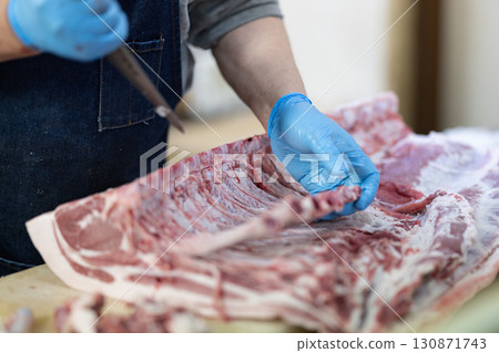 Meat and pork 130871743