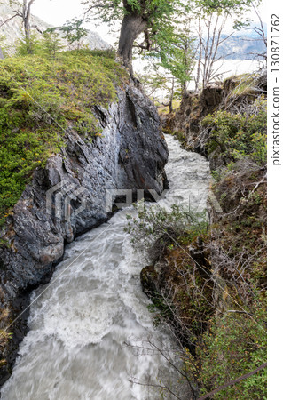Hiking the W-Trek in Torres Del Paine 130871762