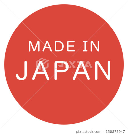Made in Japan label MADE IN JAPAN 130872947