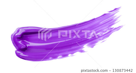 Purple watercolor brush isolated on transparent background Purple watercolor brush isolated on transparent background 130873442