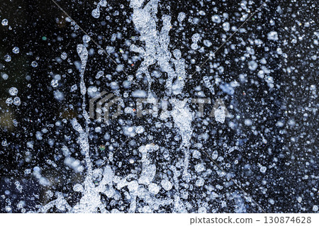 Slow motion image of the moment when the spray floats in the air Slow motion image of the moment when the spray floats in the air 130874628