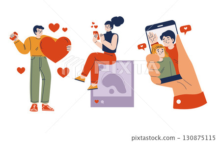 Exploring Modern Social Connections and Digital Emotions in Todays Vibrant Online World 130875115