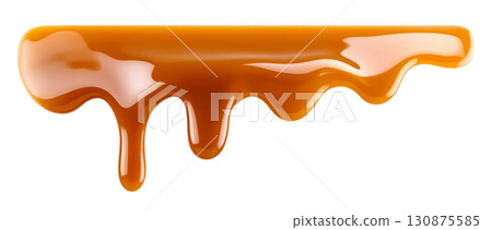 融化的焦糖配料 融化的焦糖配料 130875585