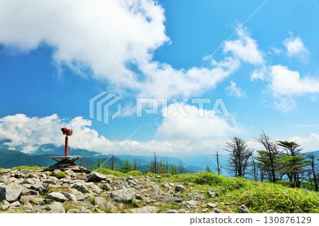 Nagano Prefecture, Utsukushigahara Plateau under the blue sky Nagano Prefecture, Utsukushigahara Plateau under the blue sky 130876129