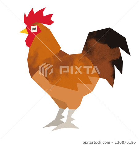 剪紙雞 剪紙雞 130876180