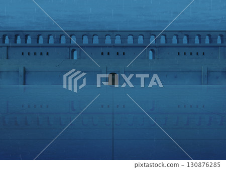 Arena style (no spectators) Background illustration 06 Arena style (no spectators) Background illustration 06 130876285