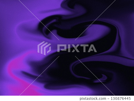 Vibrant Purple and Pink Fluid Abstract Swirl Design 130876445