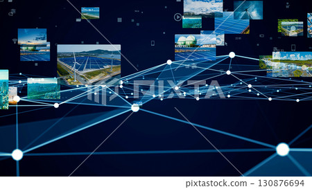 全球環境和網絡 130876694