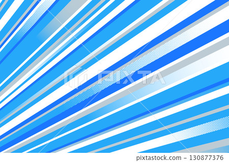 具有速度感的天藍色效果線條 130877376