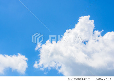 Summer blue sky and summer clouds shining in the sunshine 85 Summer blue sky and summer clouds shining in the sunshine 85 130877583