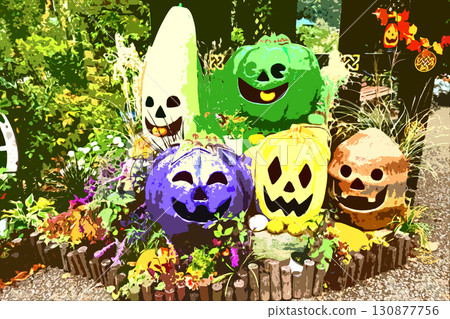 享受萬聖節 130877756