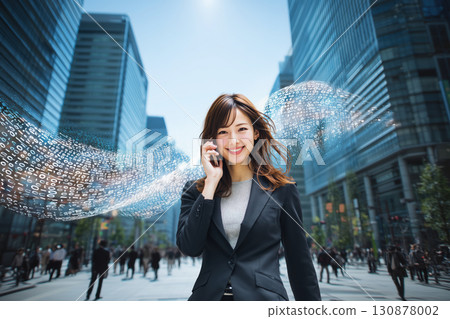 AI, big data, space, humans, life, networks AI, big data, space, humans, life, networks 130878002