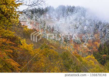 【照羽峽】紅葉與雪山的盛宴 130878148