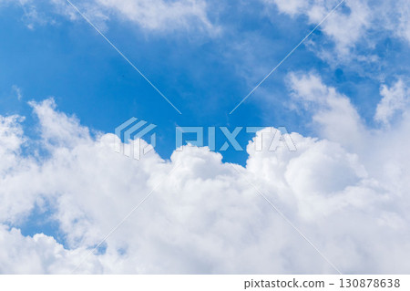 夏日天空，陰天，藍天和雲彩 05 130878638