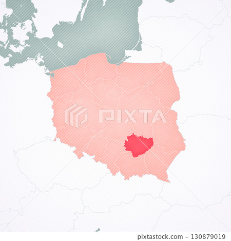 Map of Poland - Holy Cross Province Map of Poland - Holy Cross Province 130879019
