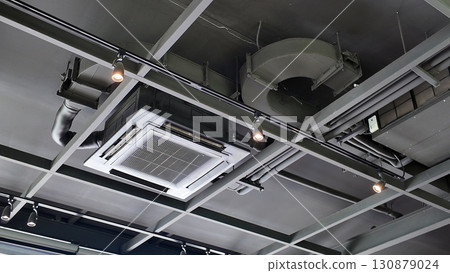 Ceiling mounted cassette type air conditioner Ceiling mounted cassette type air conditioner 130879024