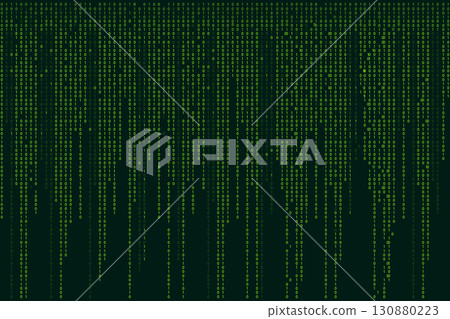 Matrix binary code 0 and 1 numbers. Tech hacker concept. Futuristic Falling digits on dark backdrop. Running random numbers. Matrix binary code 0 and 1 numbers. Tech hacker concept. Futuristic Falling digits on dark backdrop. Running random numbers. 130880223