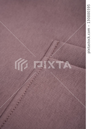 Mocha fabric with neat stitching. Cotton. Mocha fabric with neat stitching. Cotton. 130880395