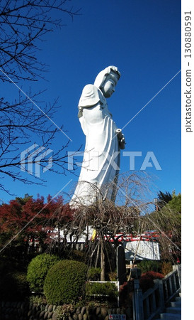 高崎白郎大觀音的紅葉（群馬縣高崎市） 130880591