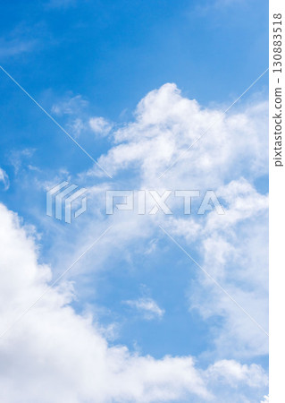 Summer sky: Blue sky and clouds 10 130883518