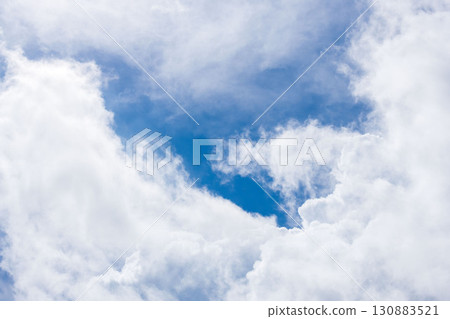 Summer sky: blue sky and clouds 13 Summer sky: blue sky and clouds 13 130883521