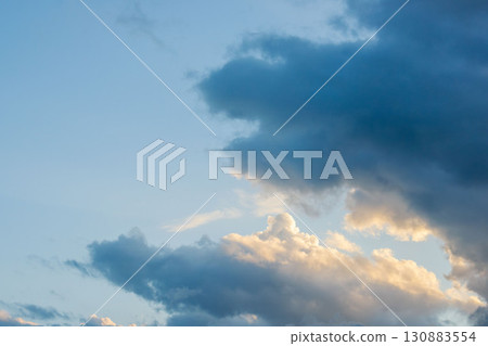 夏日天空：黃昏的天空與雲彩 39 130883554
