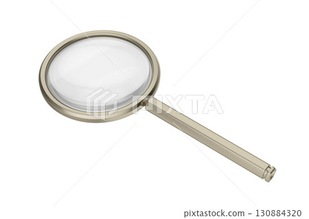 Magnifying glass with titanium frame Magnifying glass with titanium frame 130884320