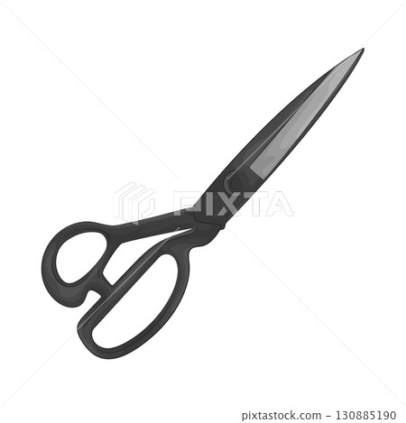 Illustration of scissors  130885190
