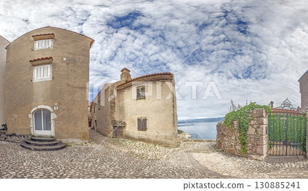 Historic stone houses in Vrbnik old town 130885241