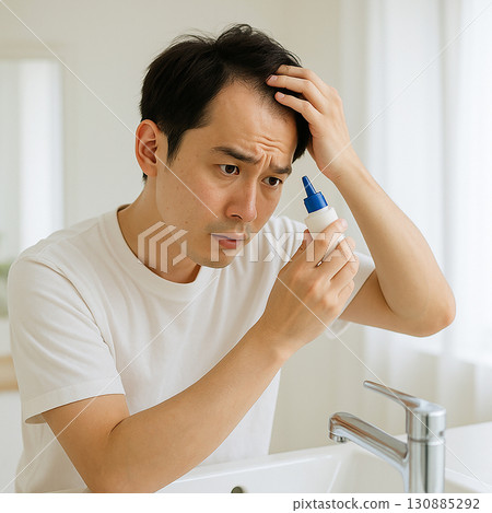 關心髮際線的男人 關心髮際線的男人 130885292